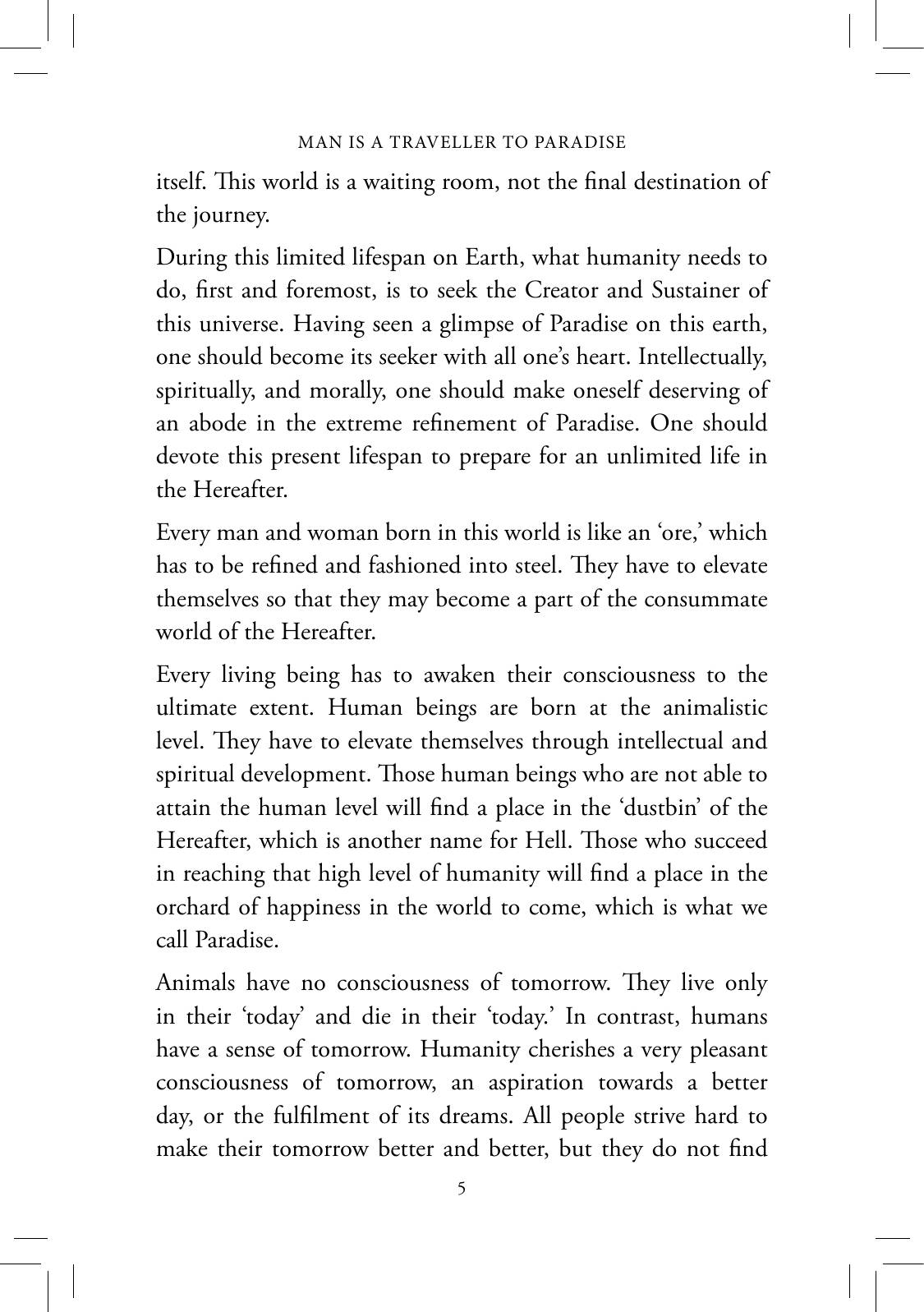 The printed page
