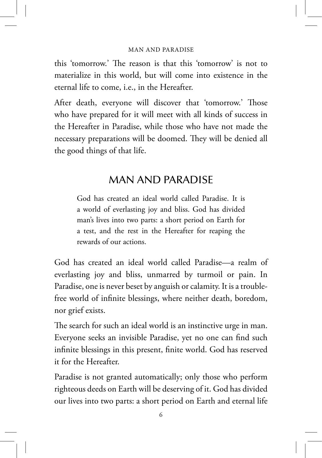 The printed page