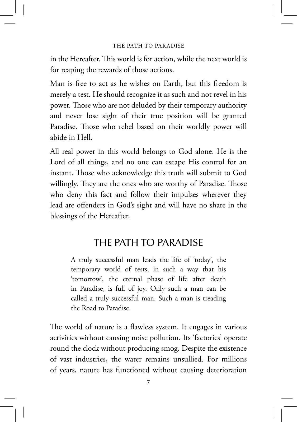 The printed page