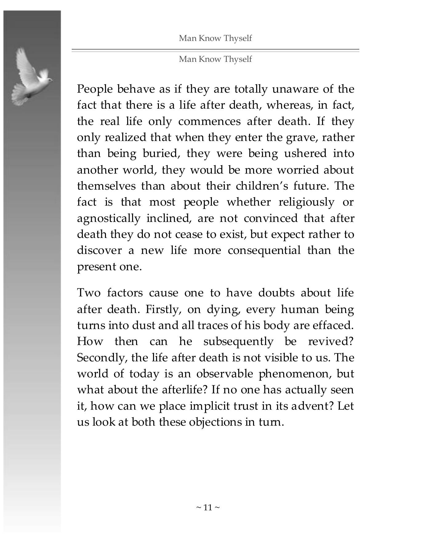 The printed page