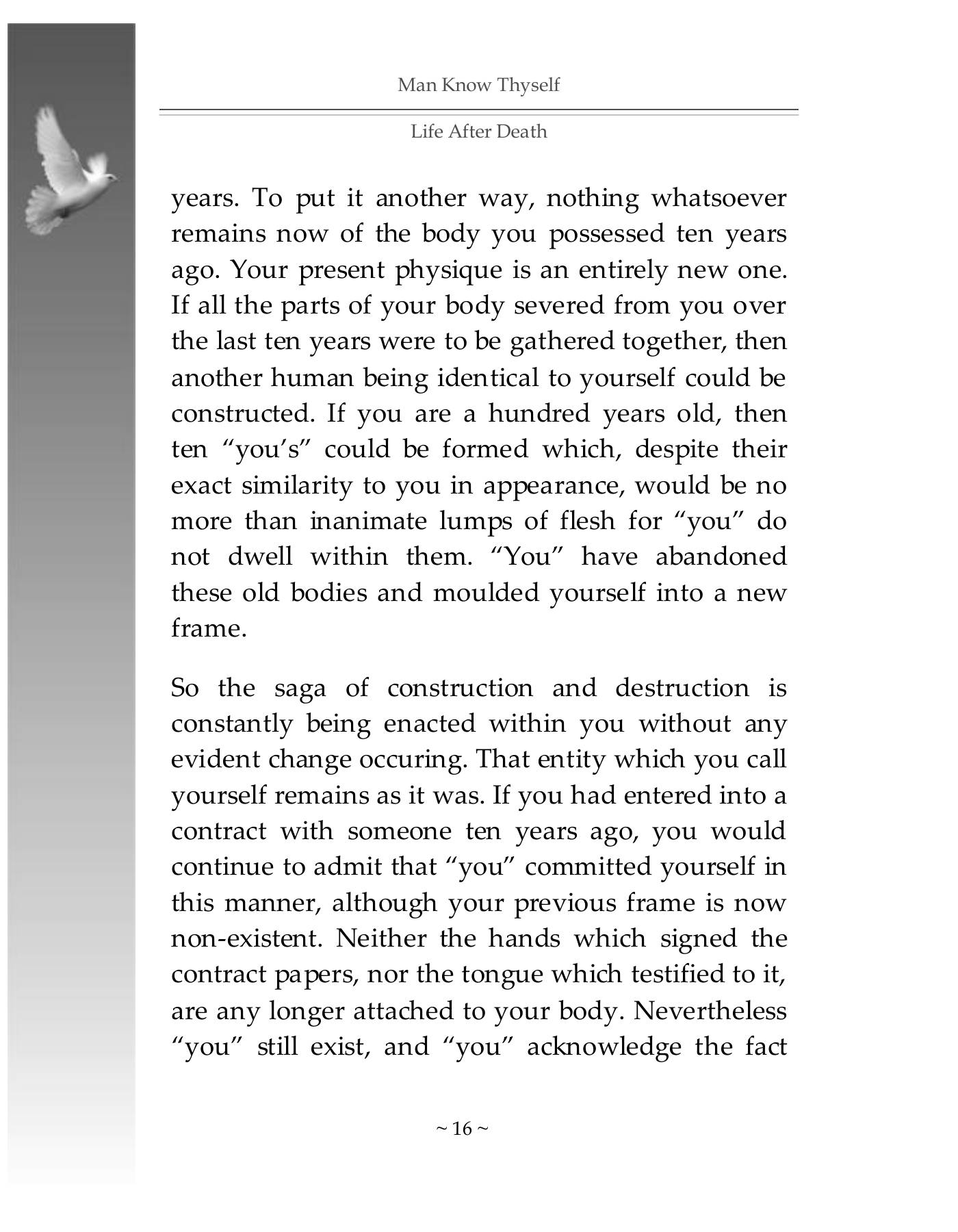 The printed page