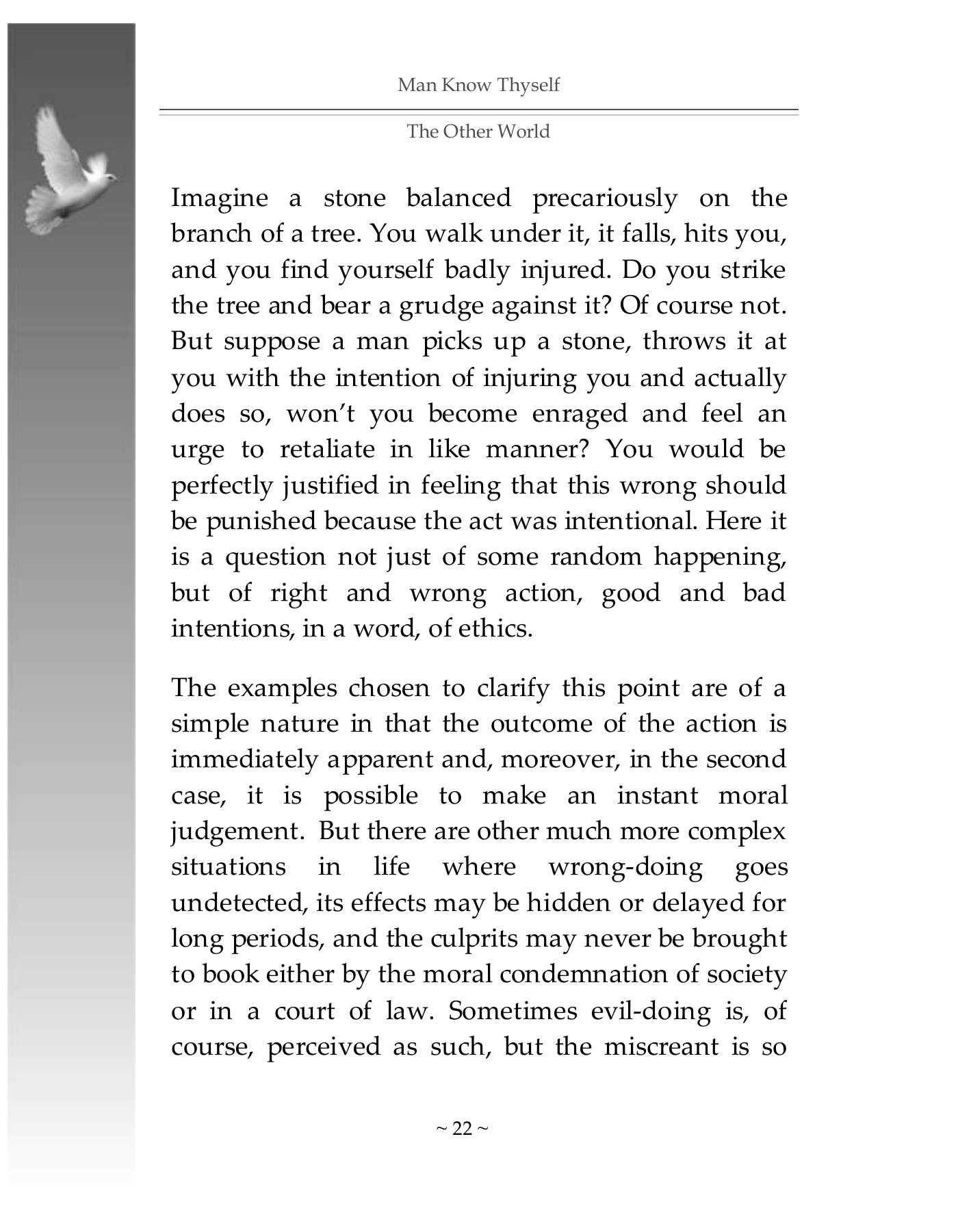 The printed page