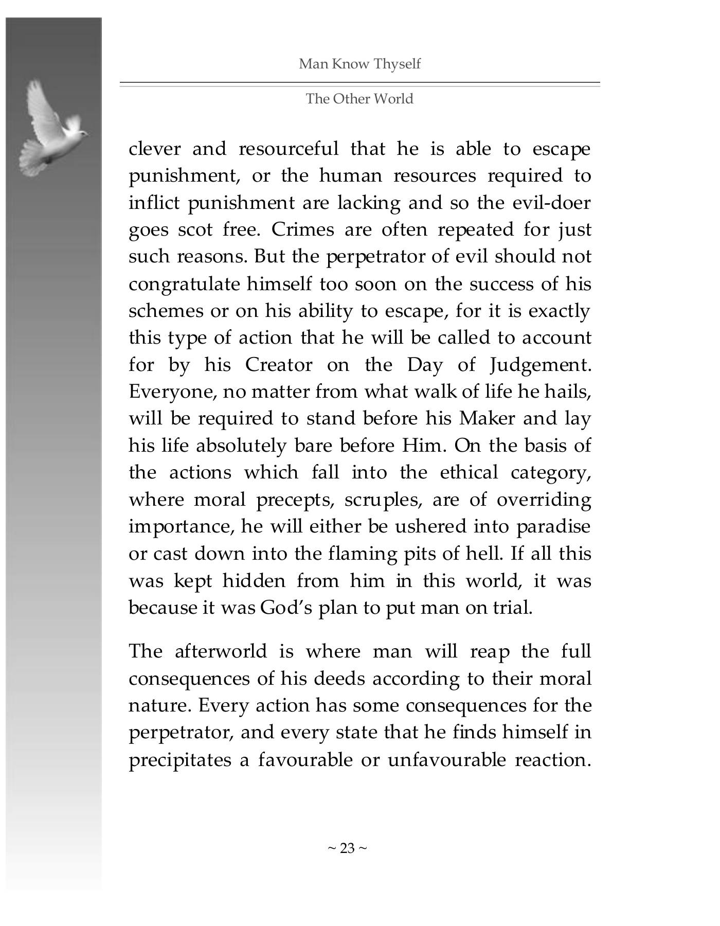 The printed page