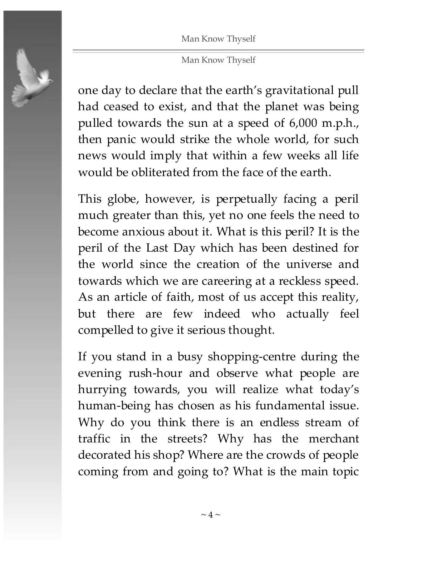 The printed page