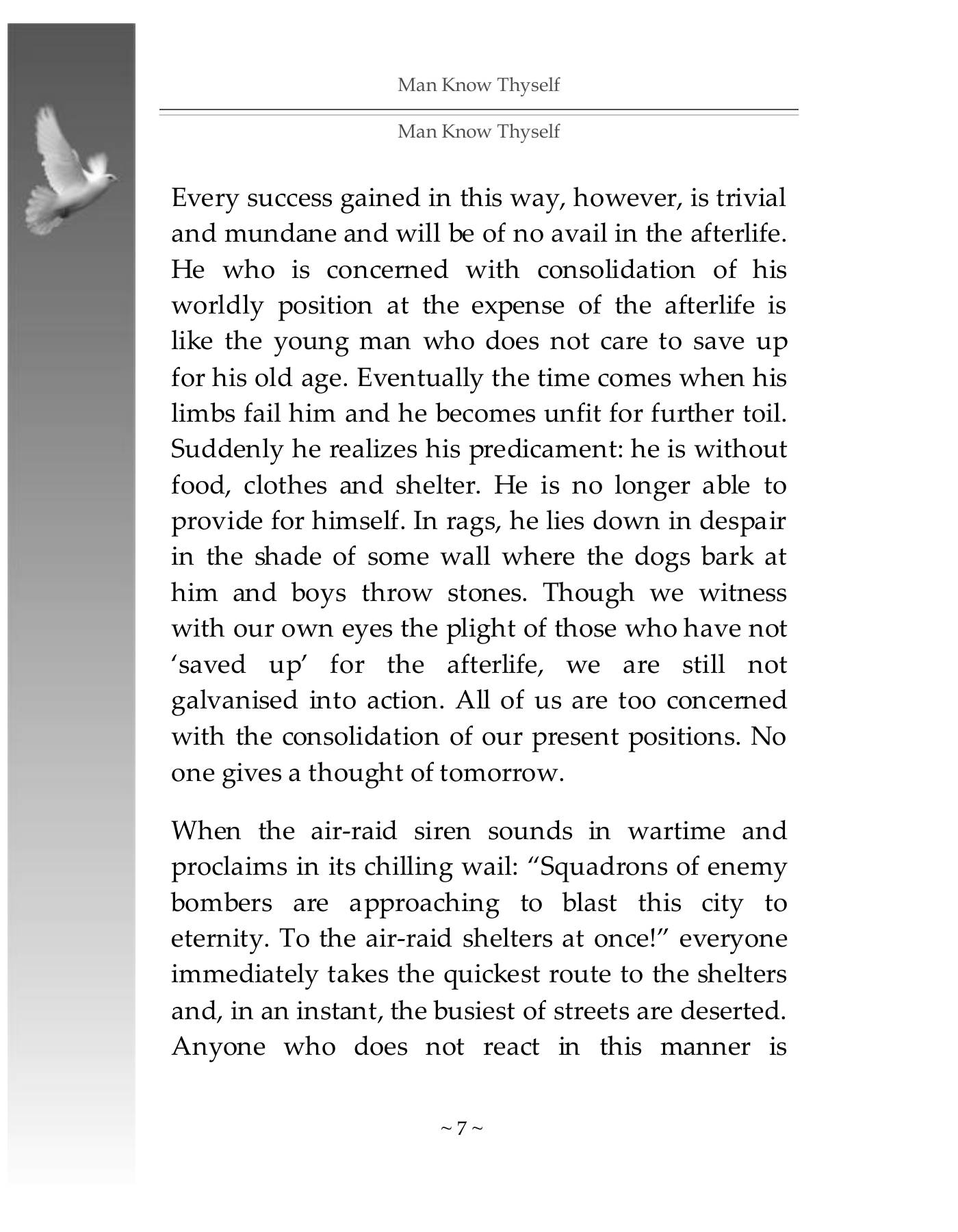The printed page