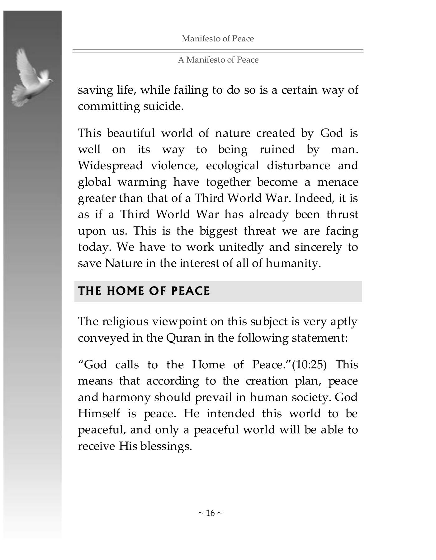 The printed page