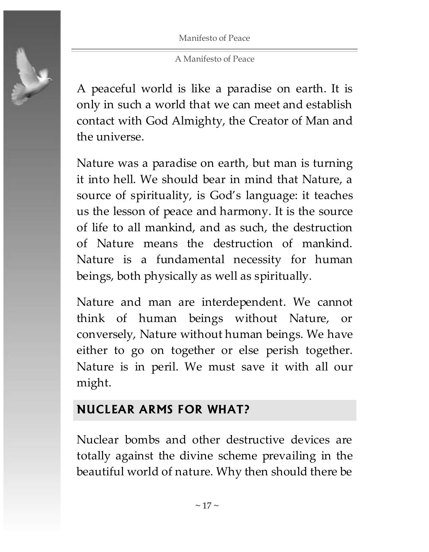 The printed page