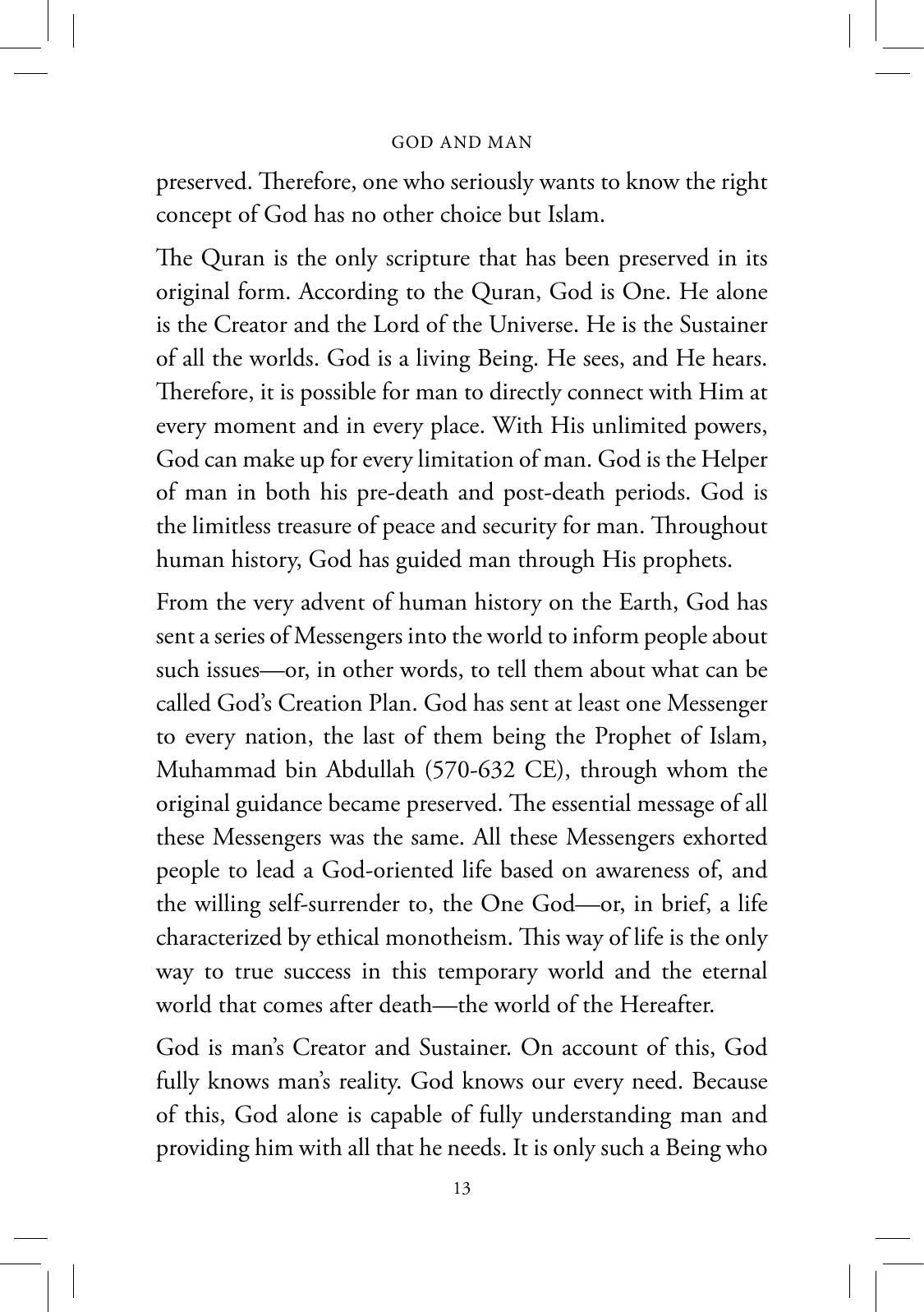 The printed page