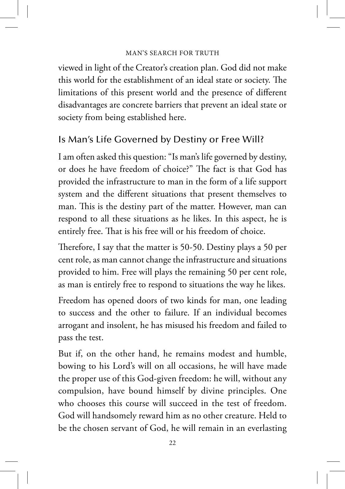 The printed page