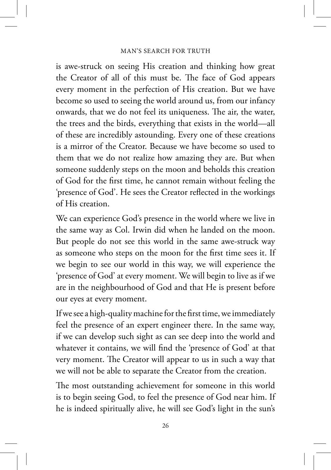 The printed page
