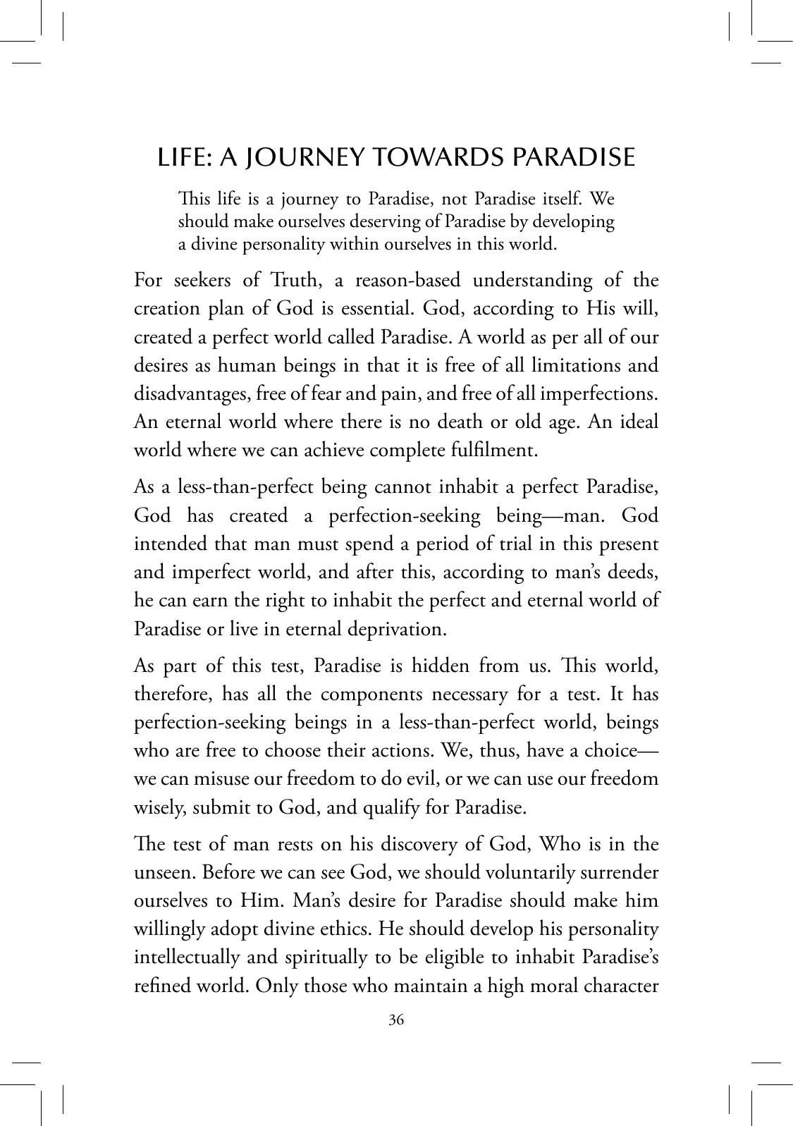 The printed page