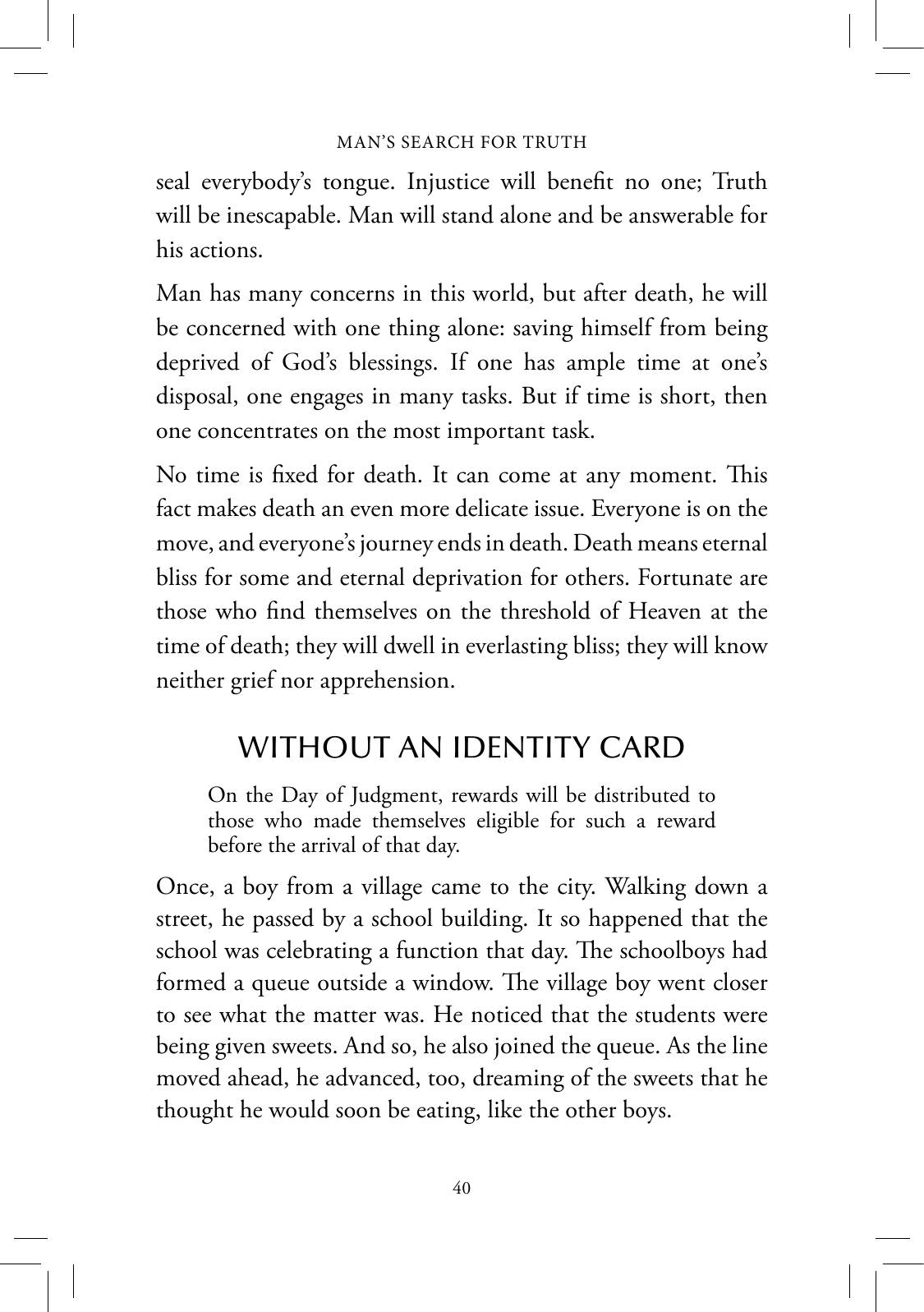 The printed page