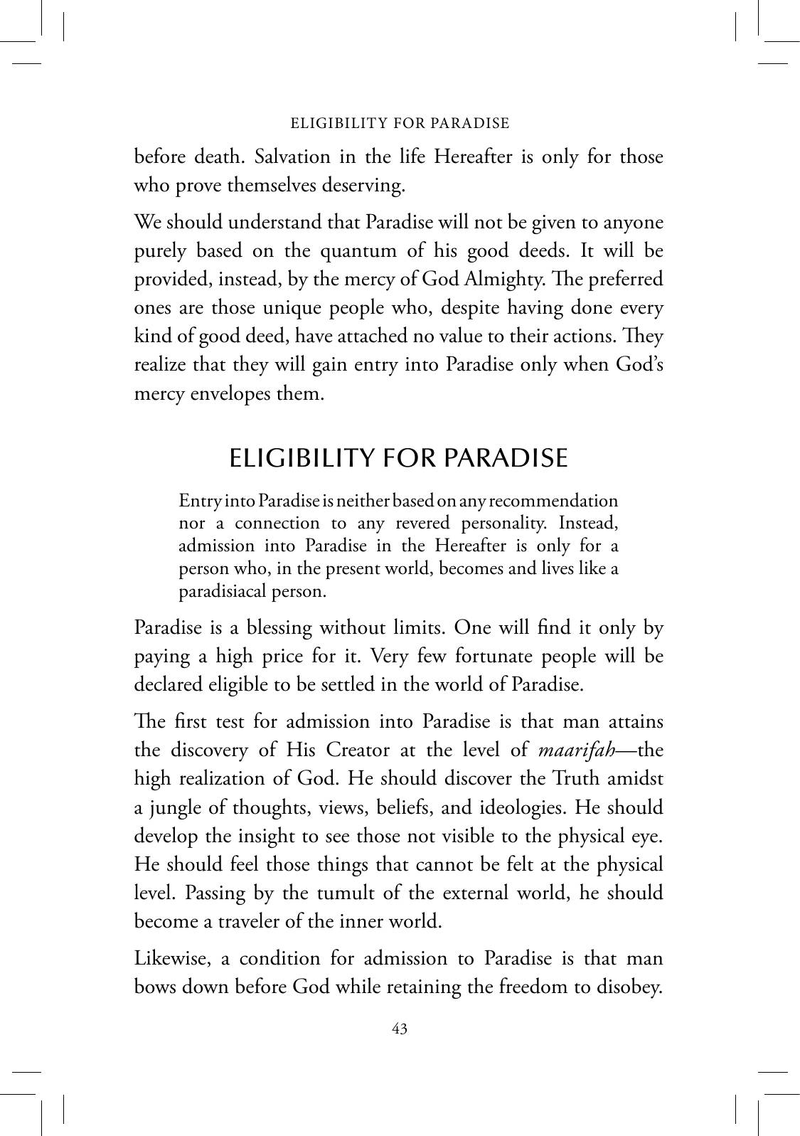 The printed page
