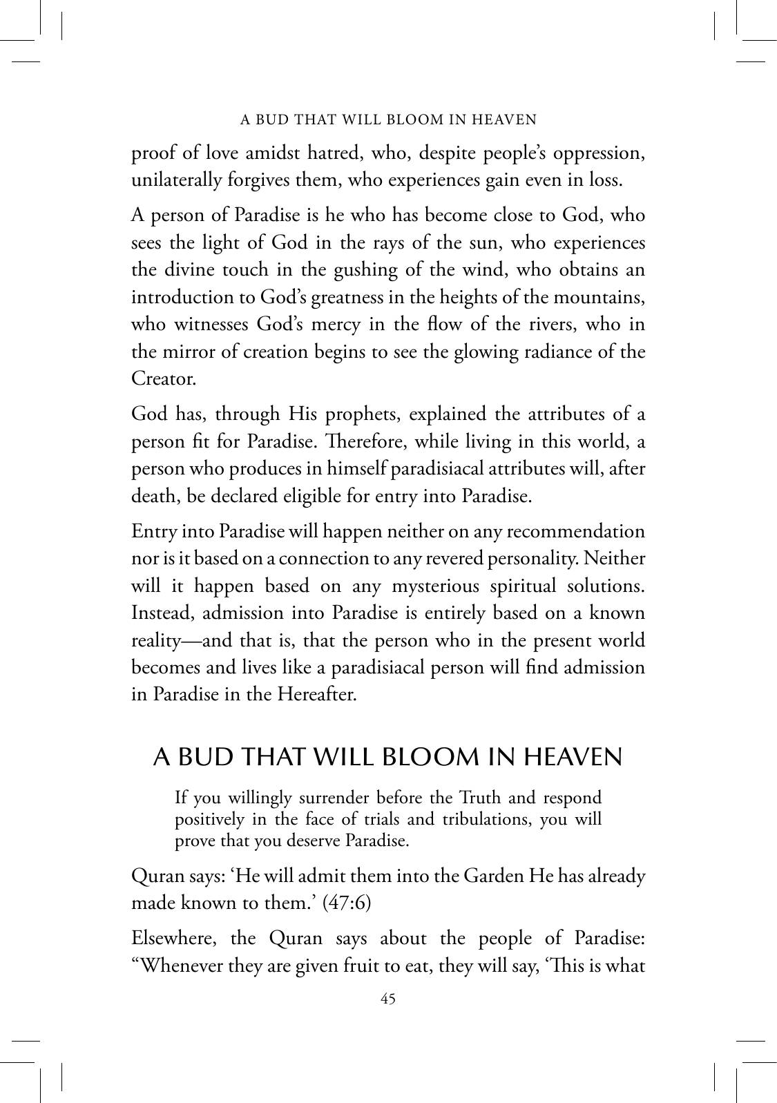 The printed page