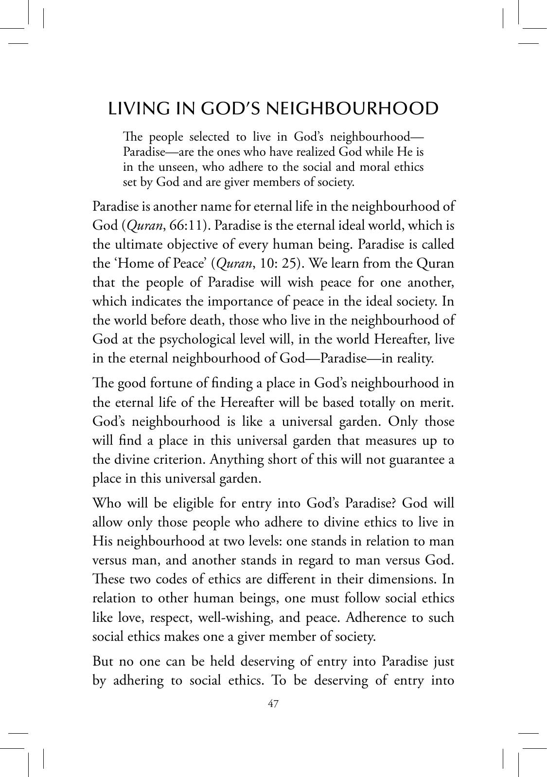 The printed page