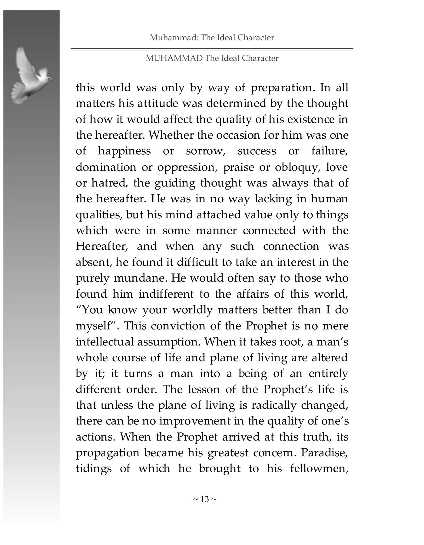 The printed page