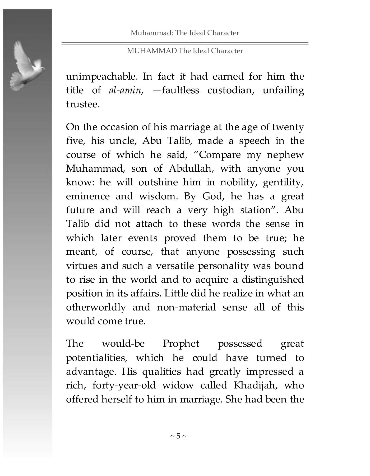 The printed page