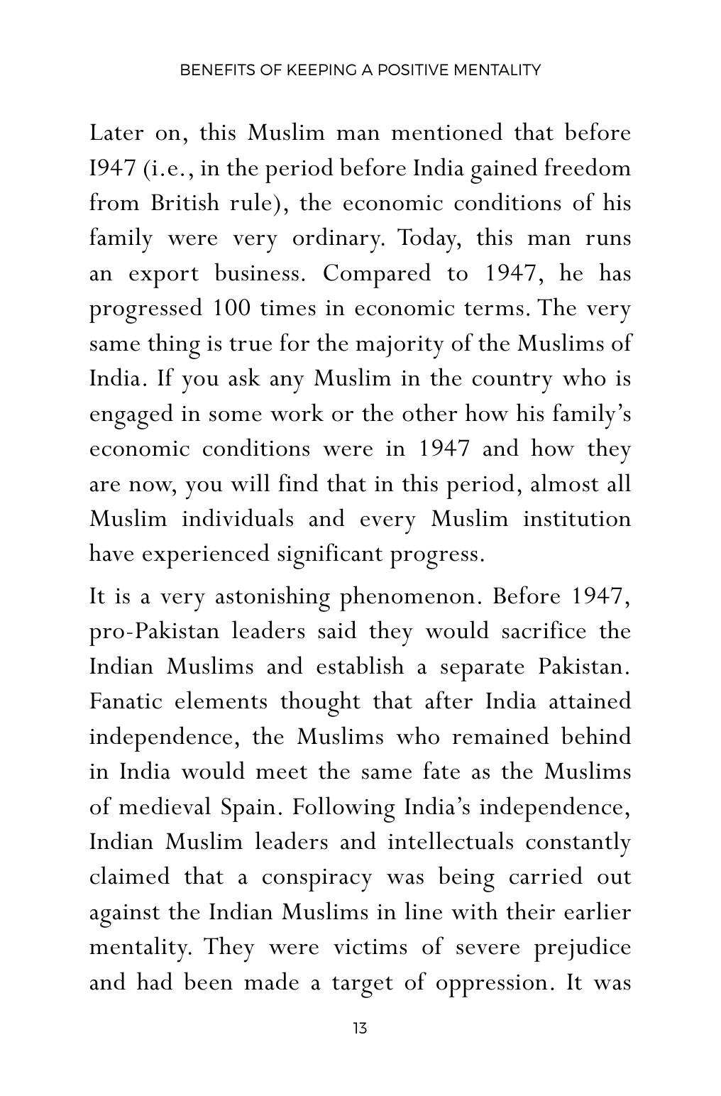 The printed page