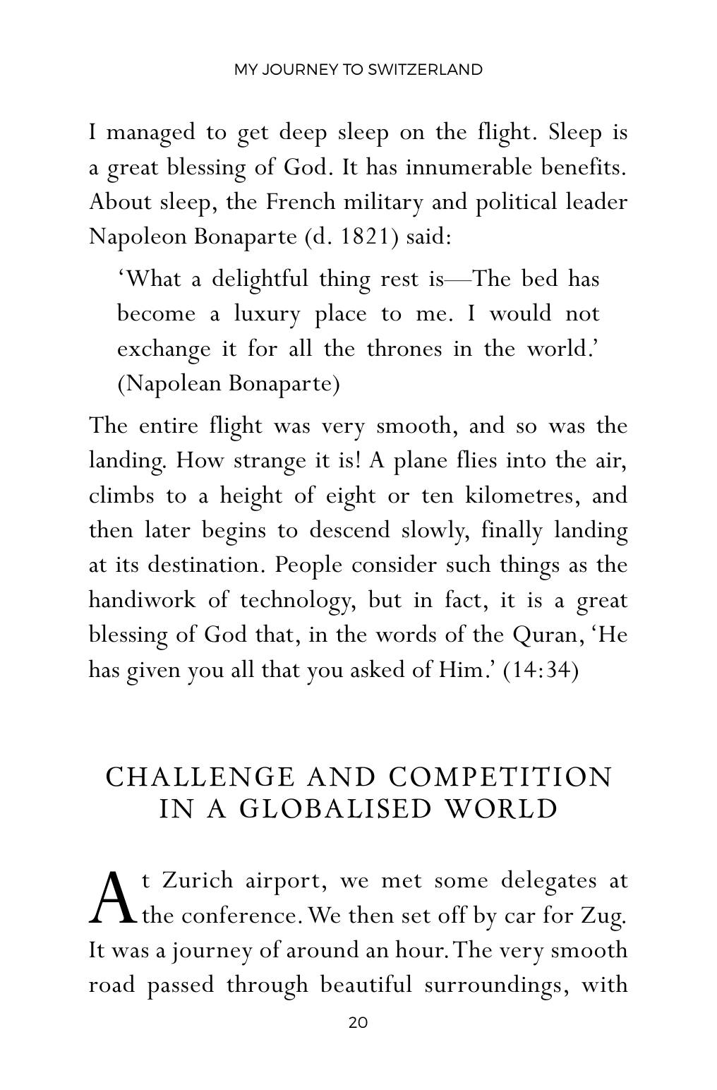 The printed page