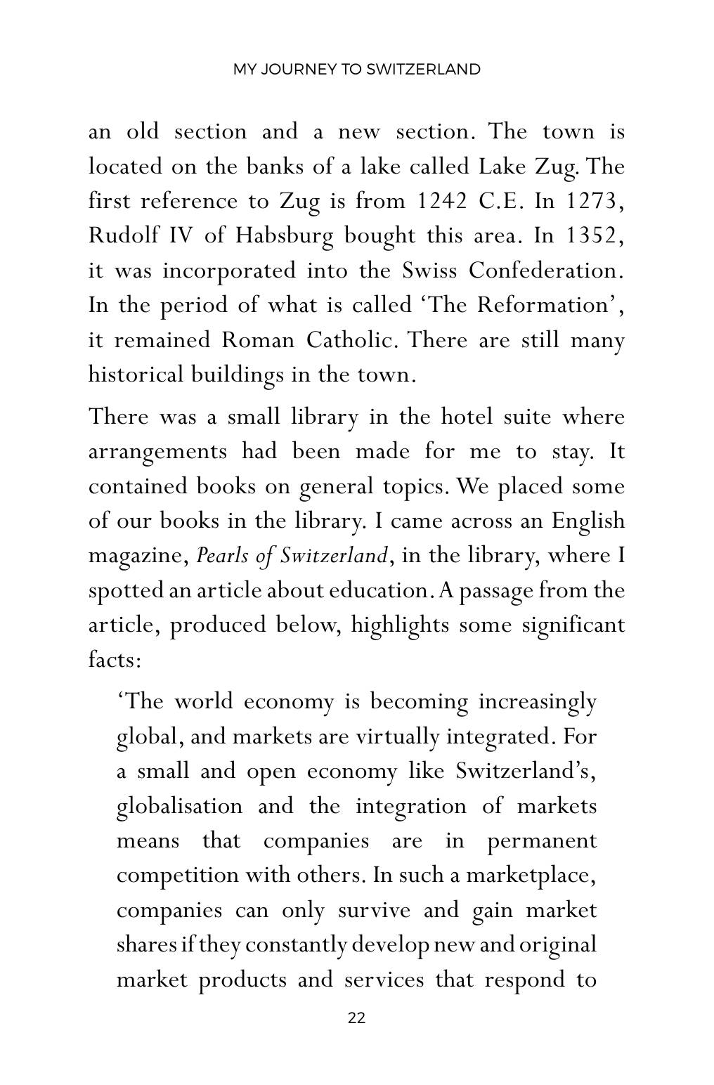 The printed page
