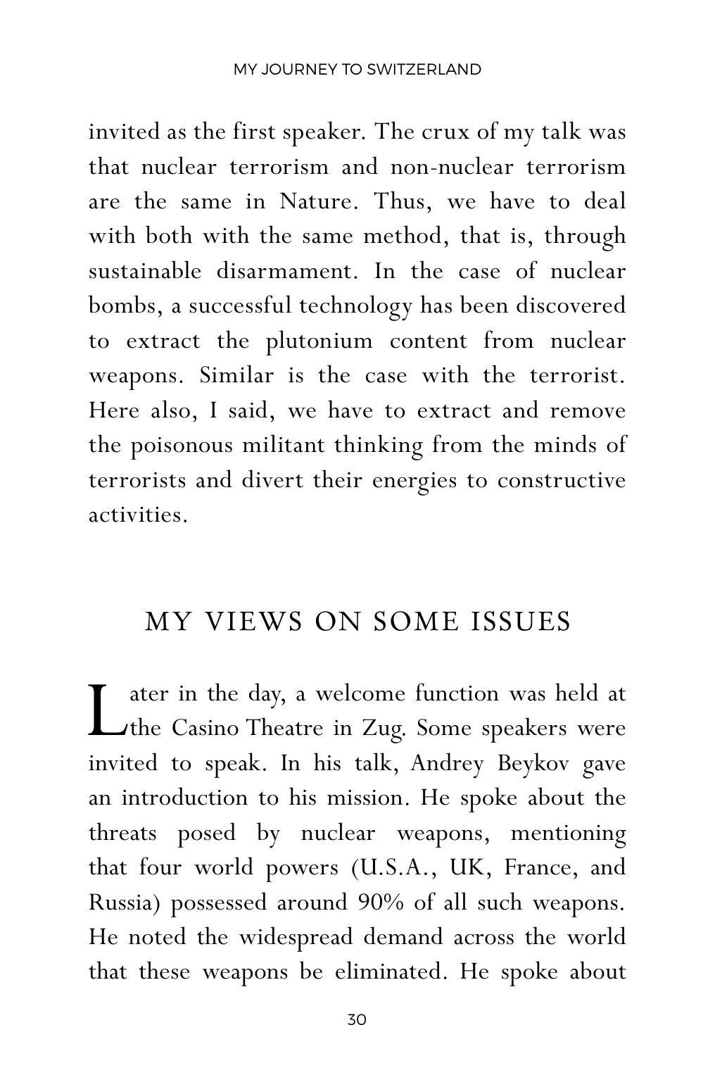The printed page
