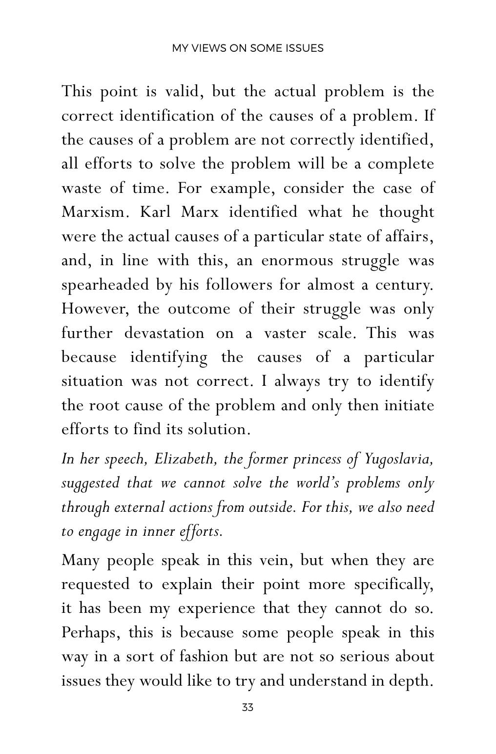 The printed page