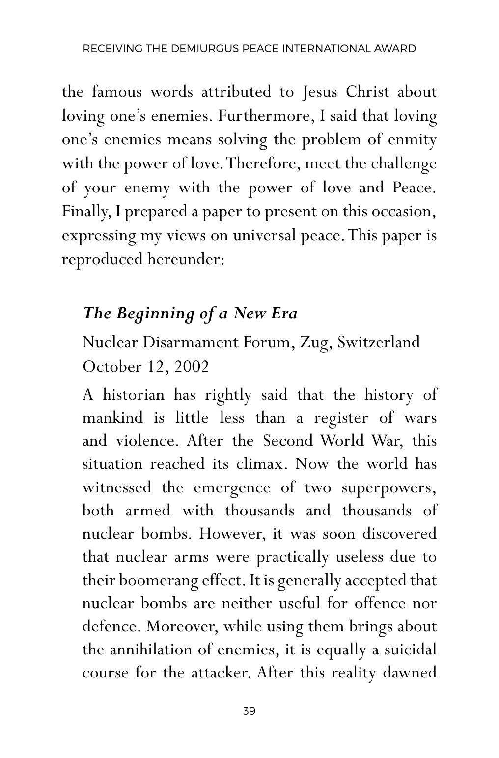 The printed page