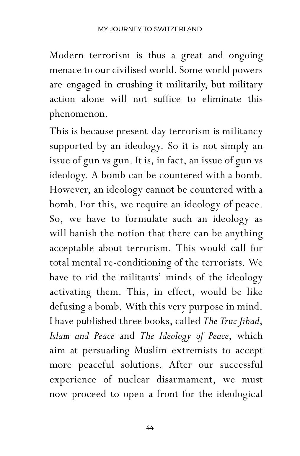 The printed page