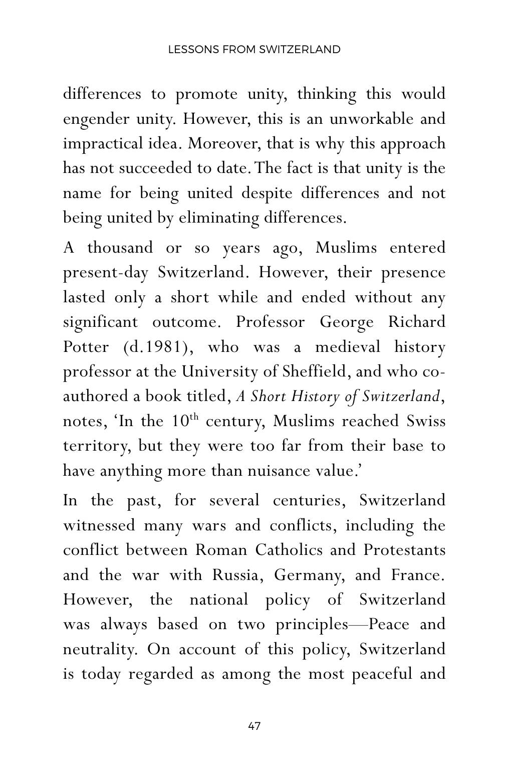 The printed page