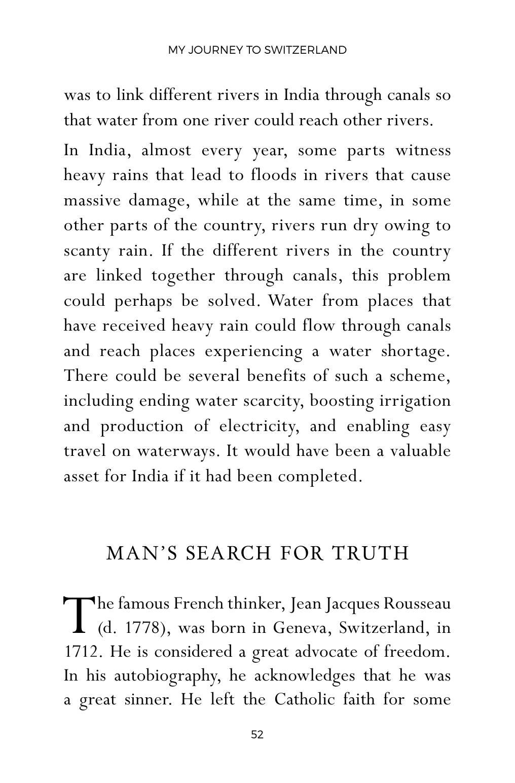 The printed page