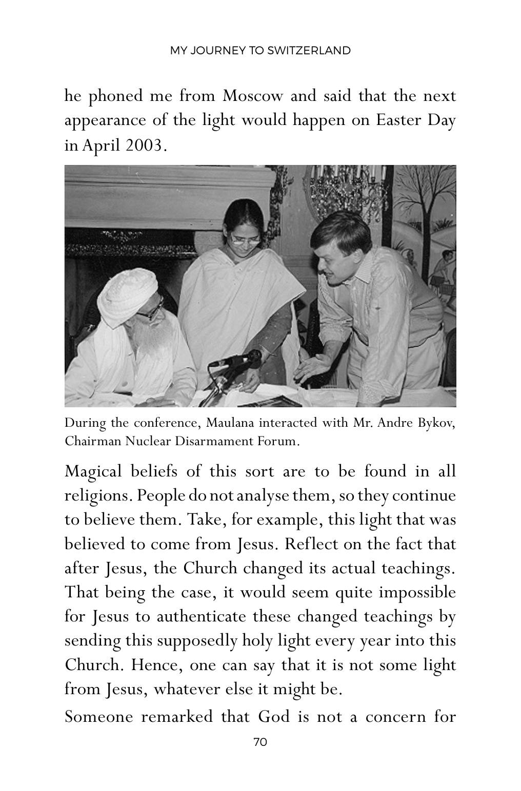 The printed page