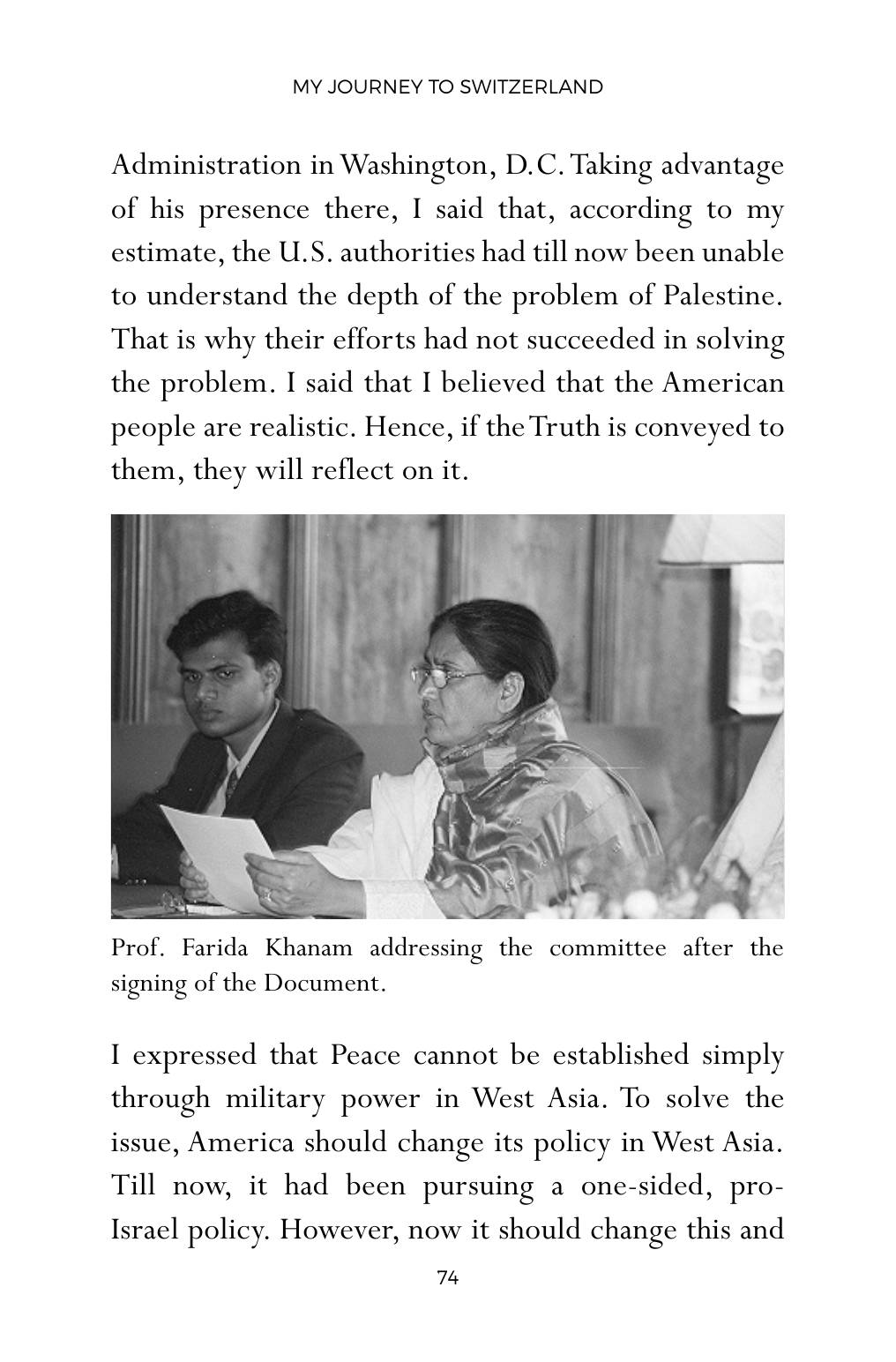 The printed page