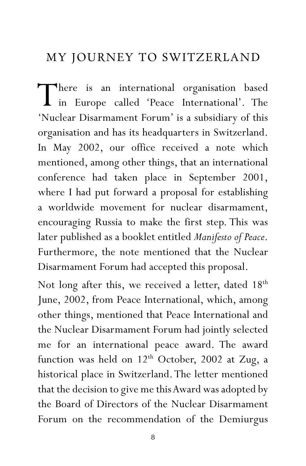The printed page