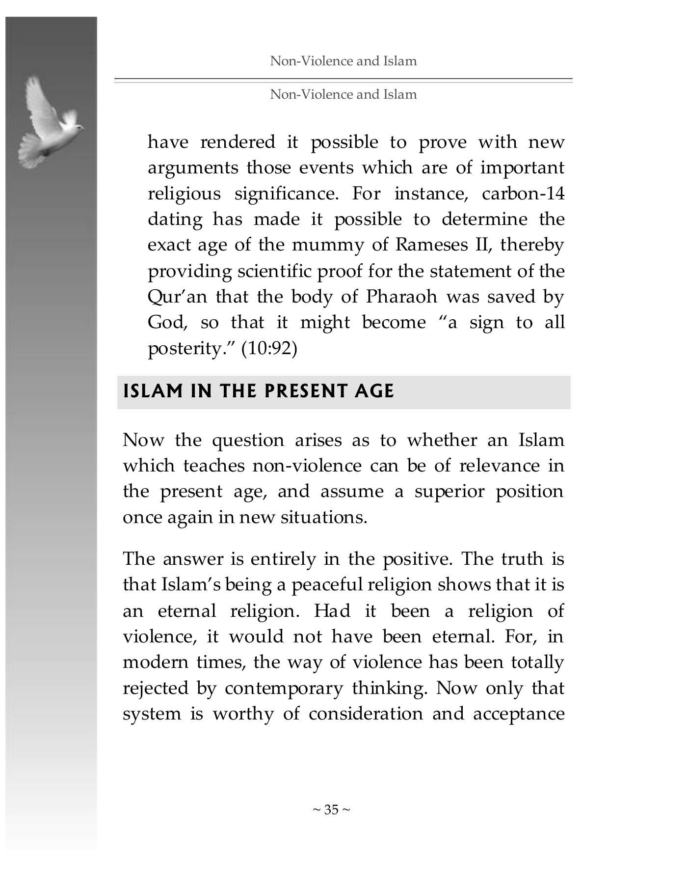 The printed page