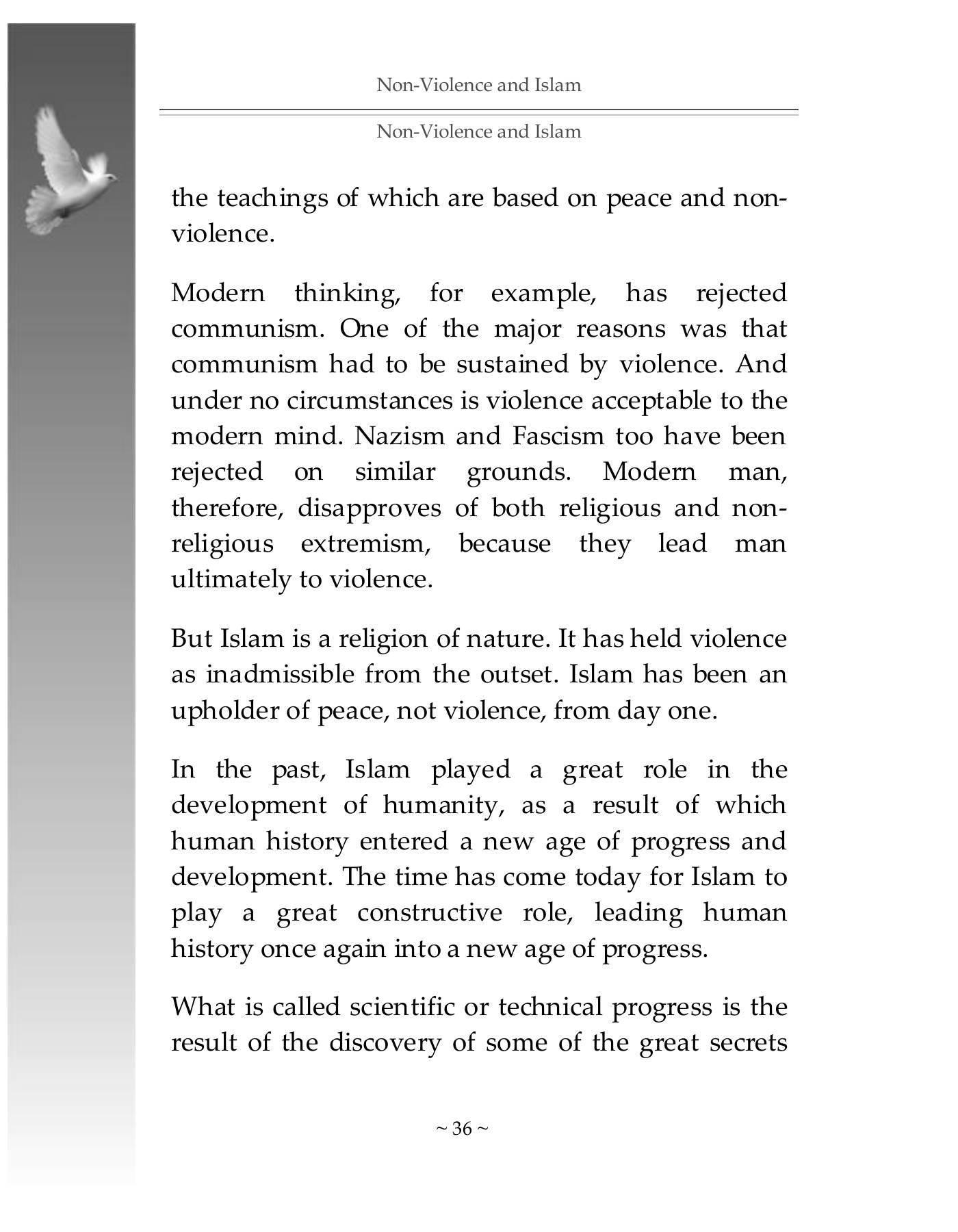 The printed page