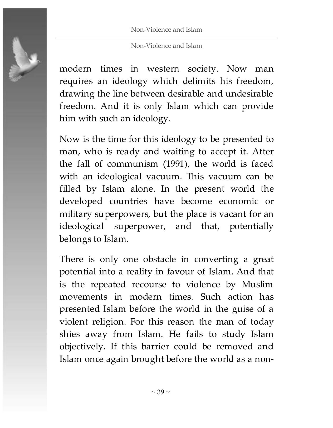 The printed page