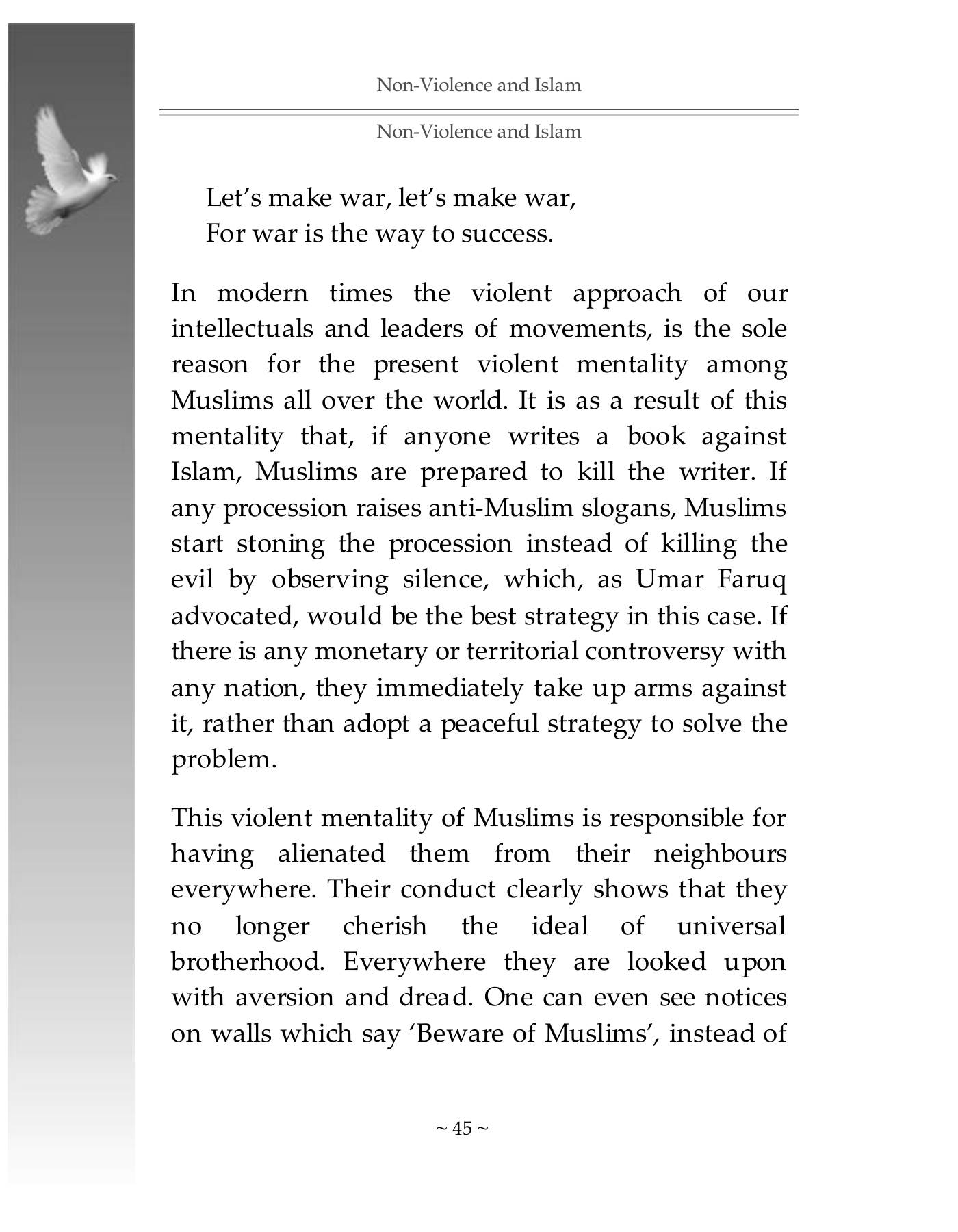 The printed page