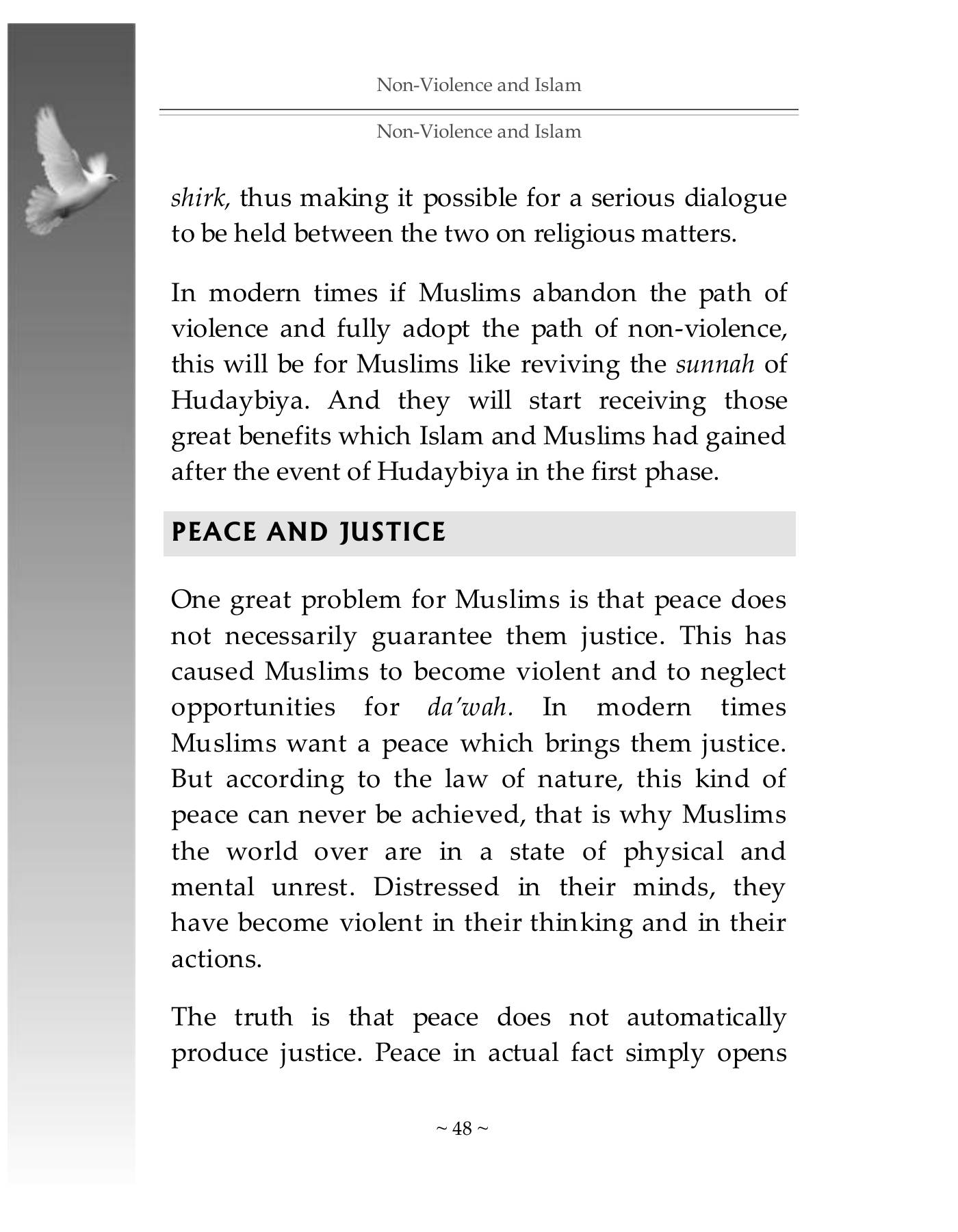 The printed page