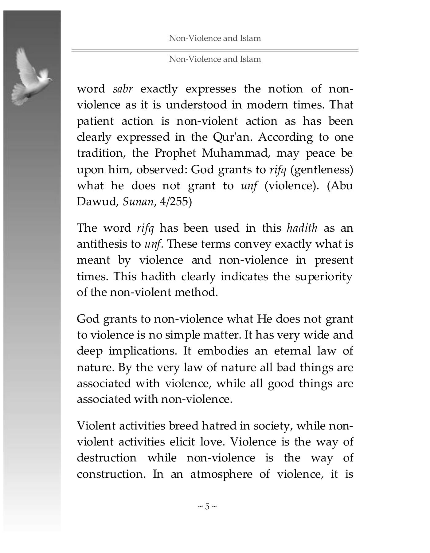 The printed page