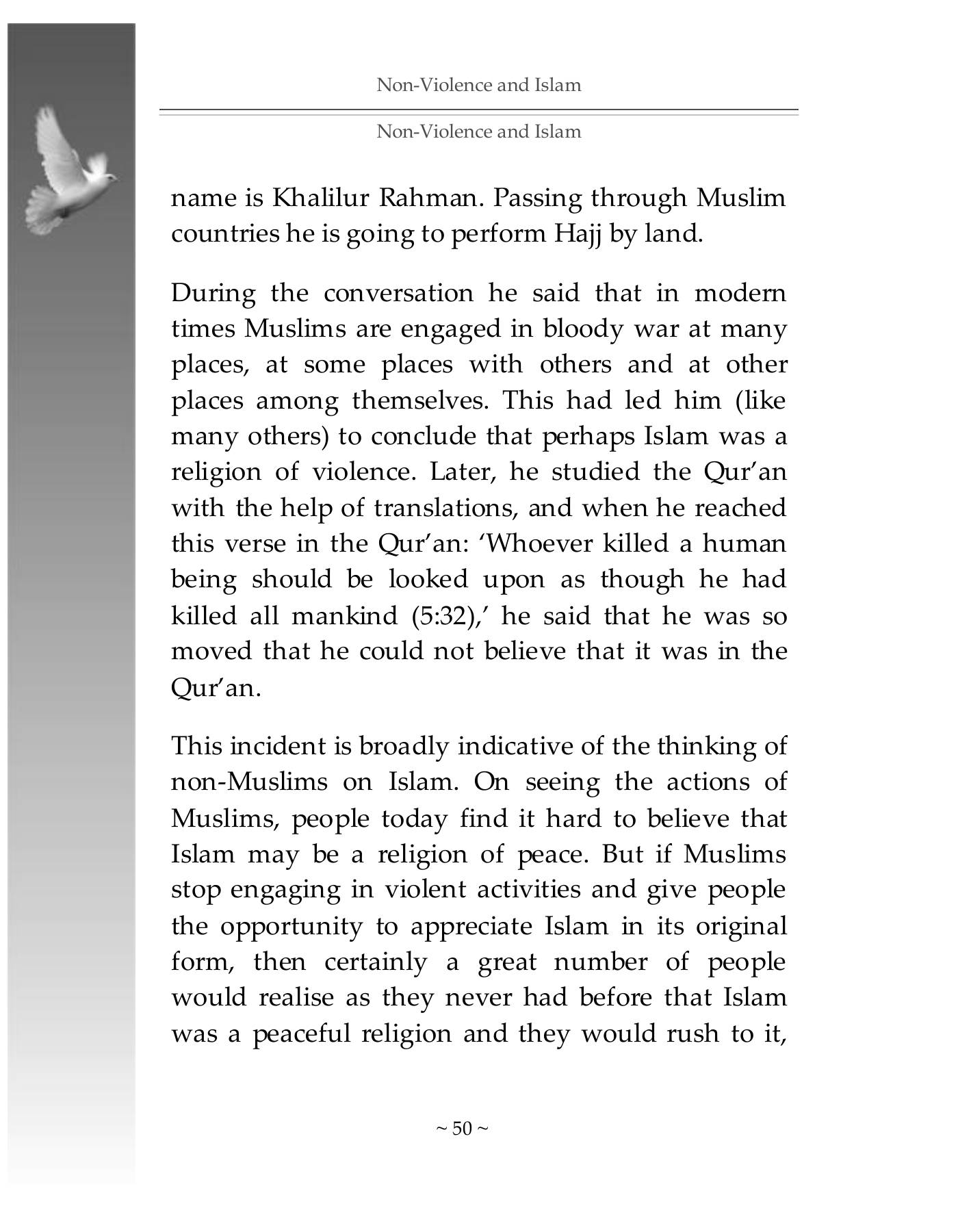 The printed page