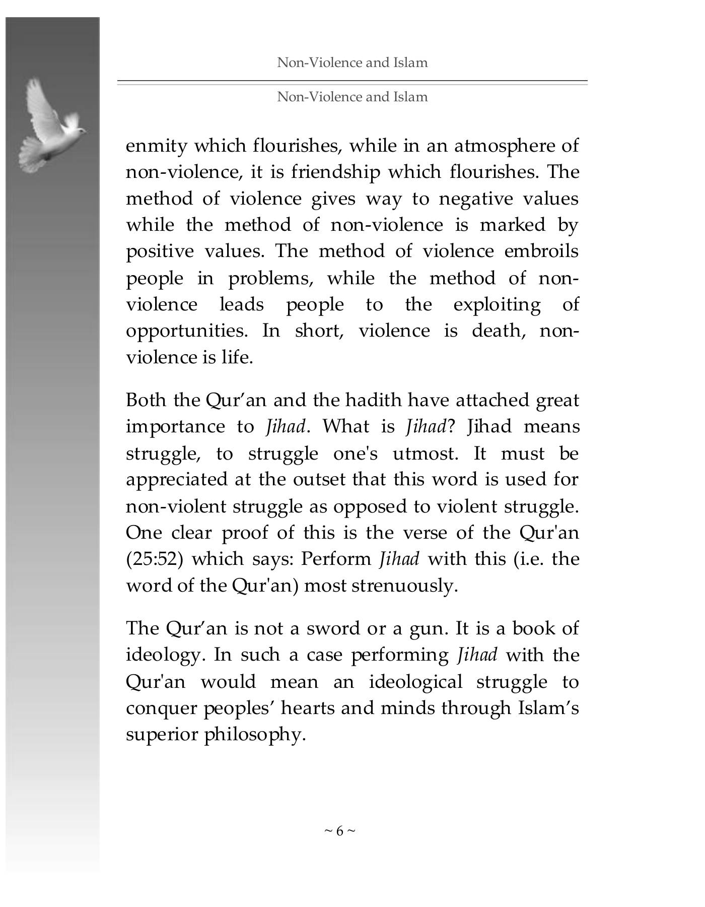 The printed page