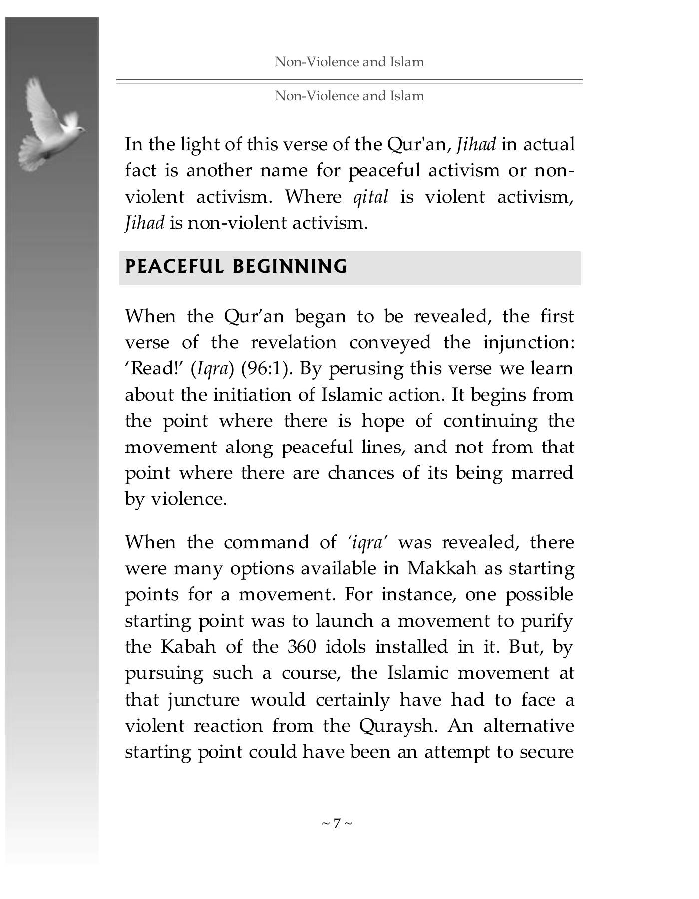 The printed page