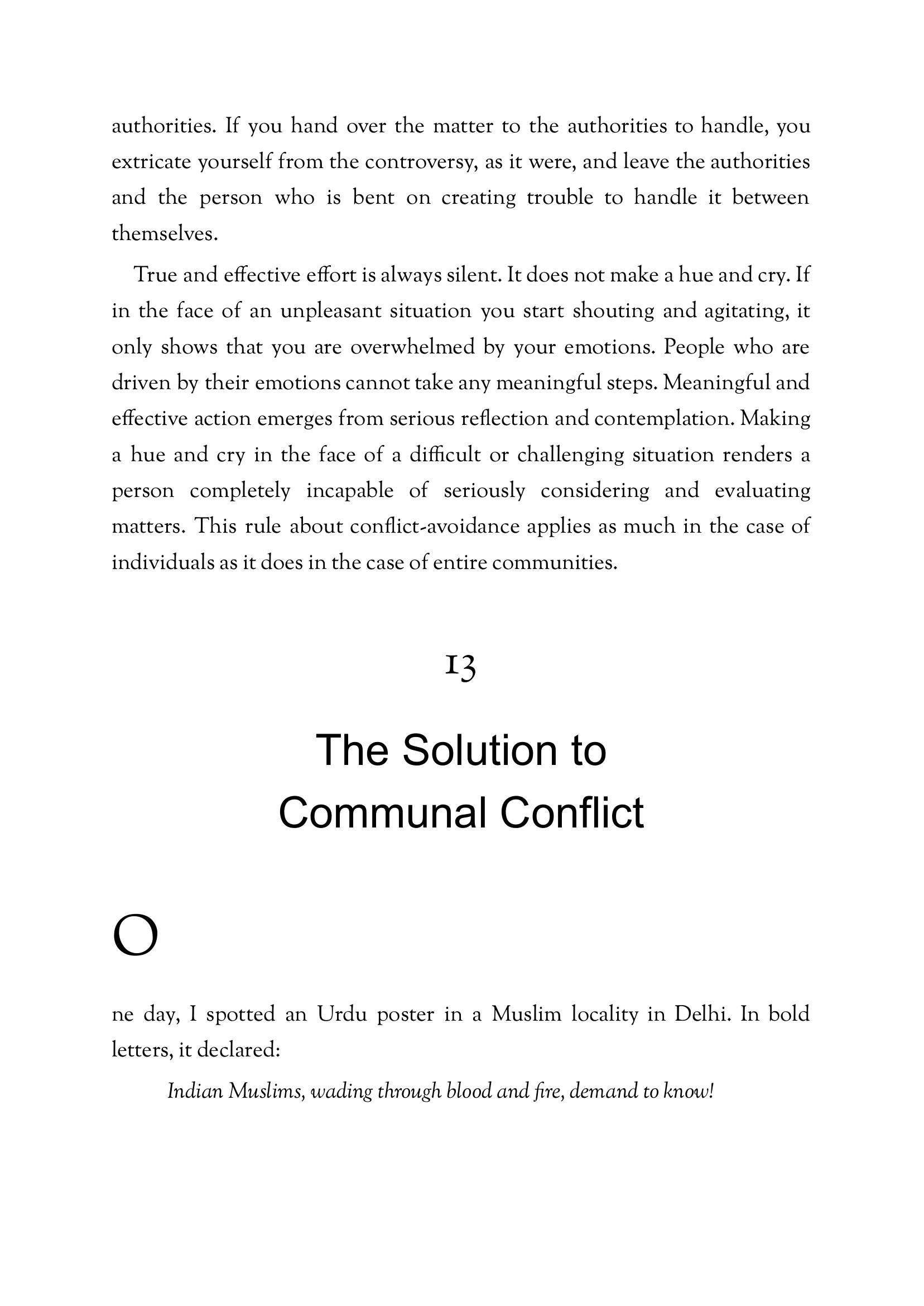 The printed page