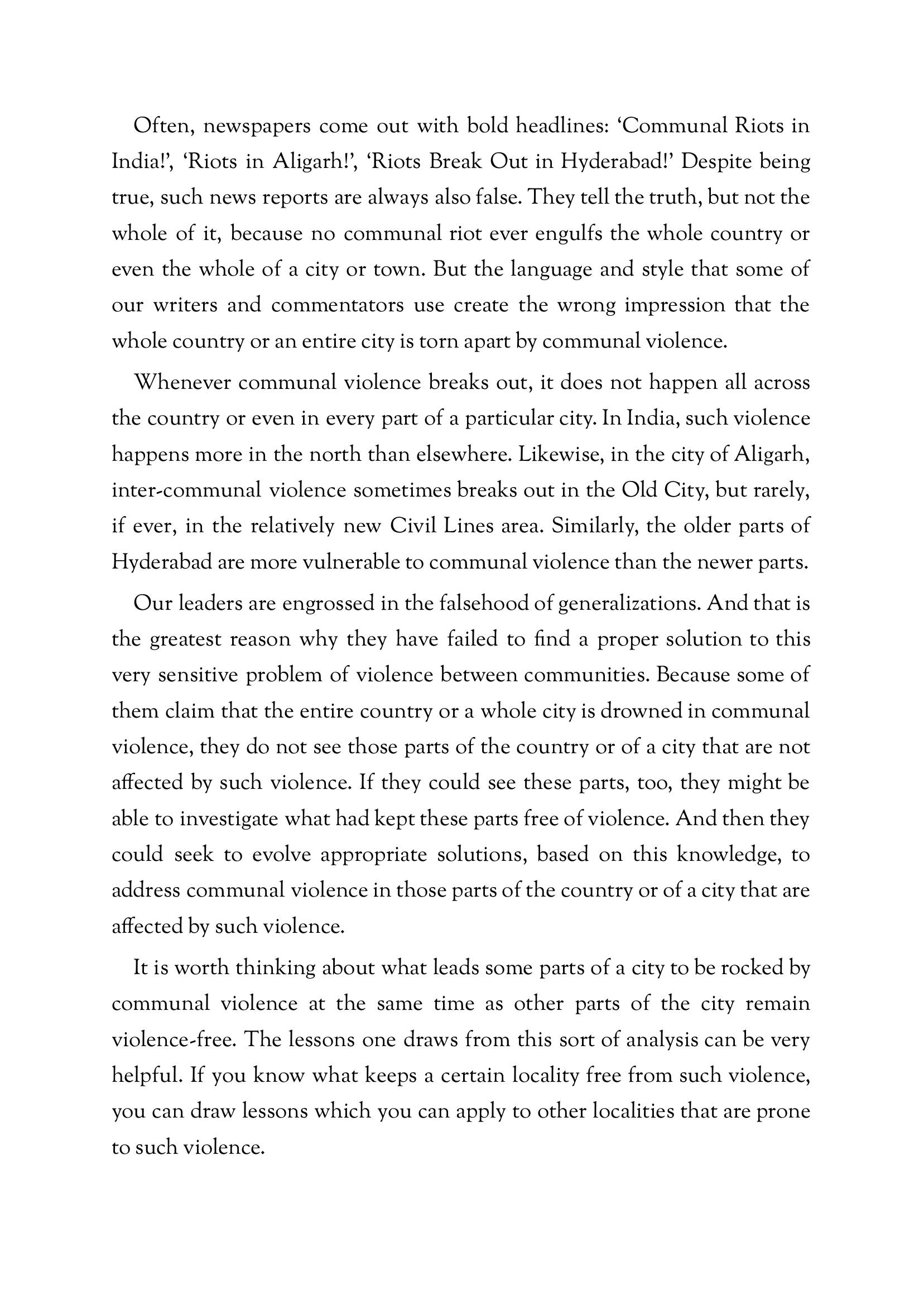 The printed page