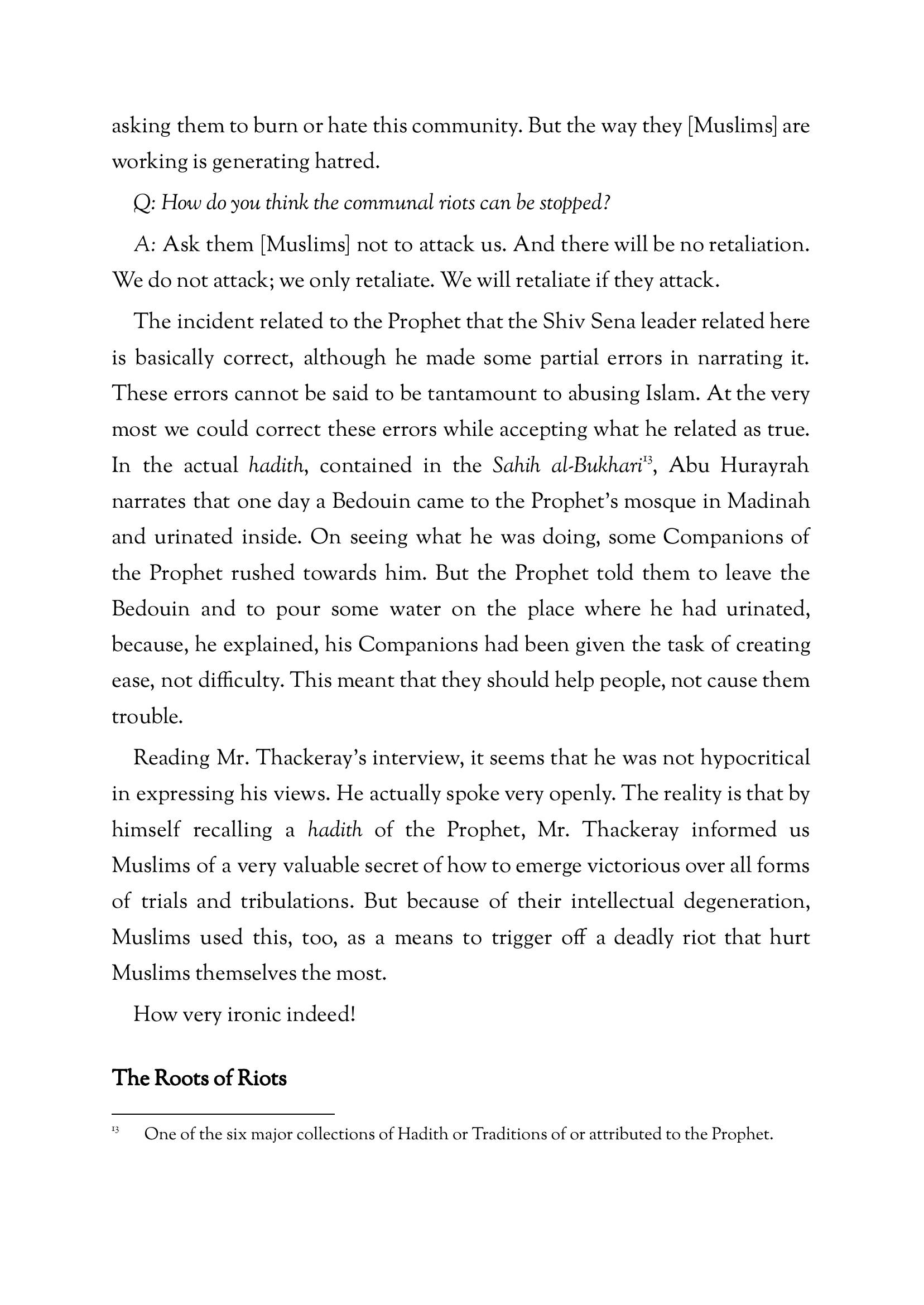 The printed page