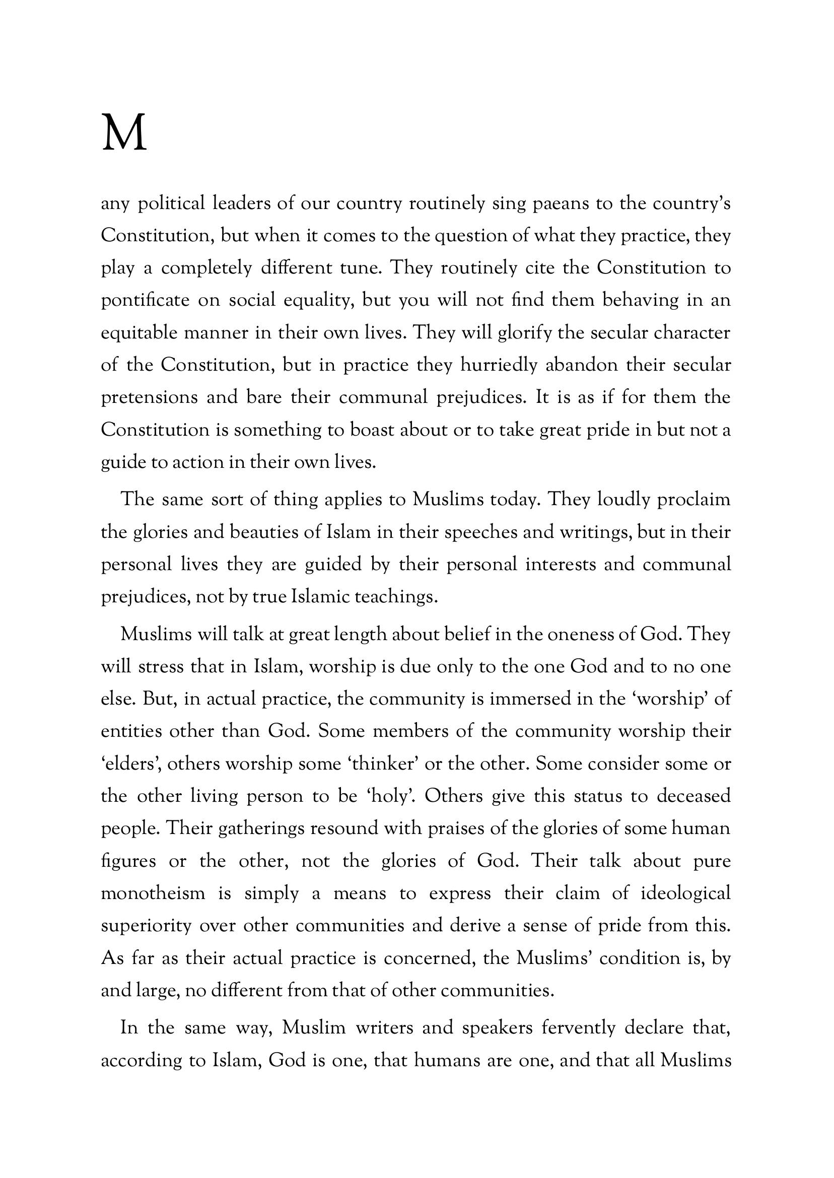 The printed page