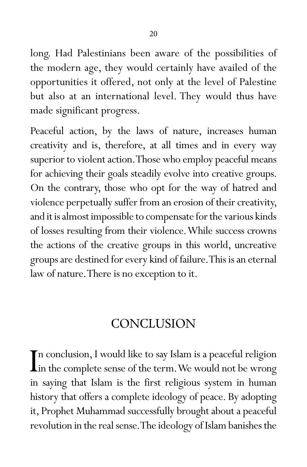 The printed page
