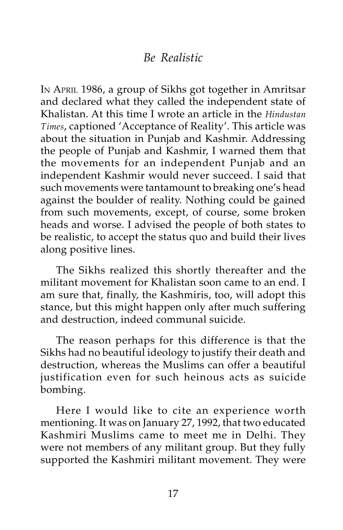 The printed page