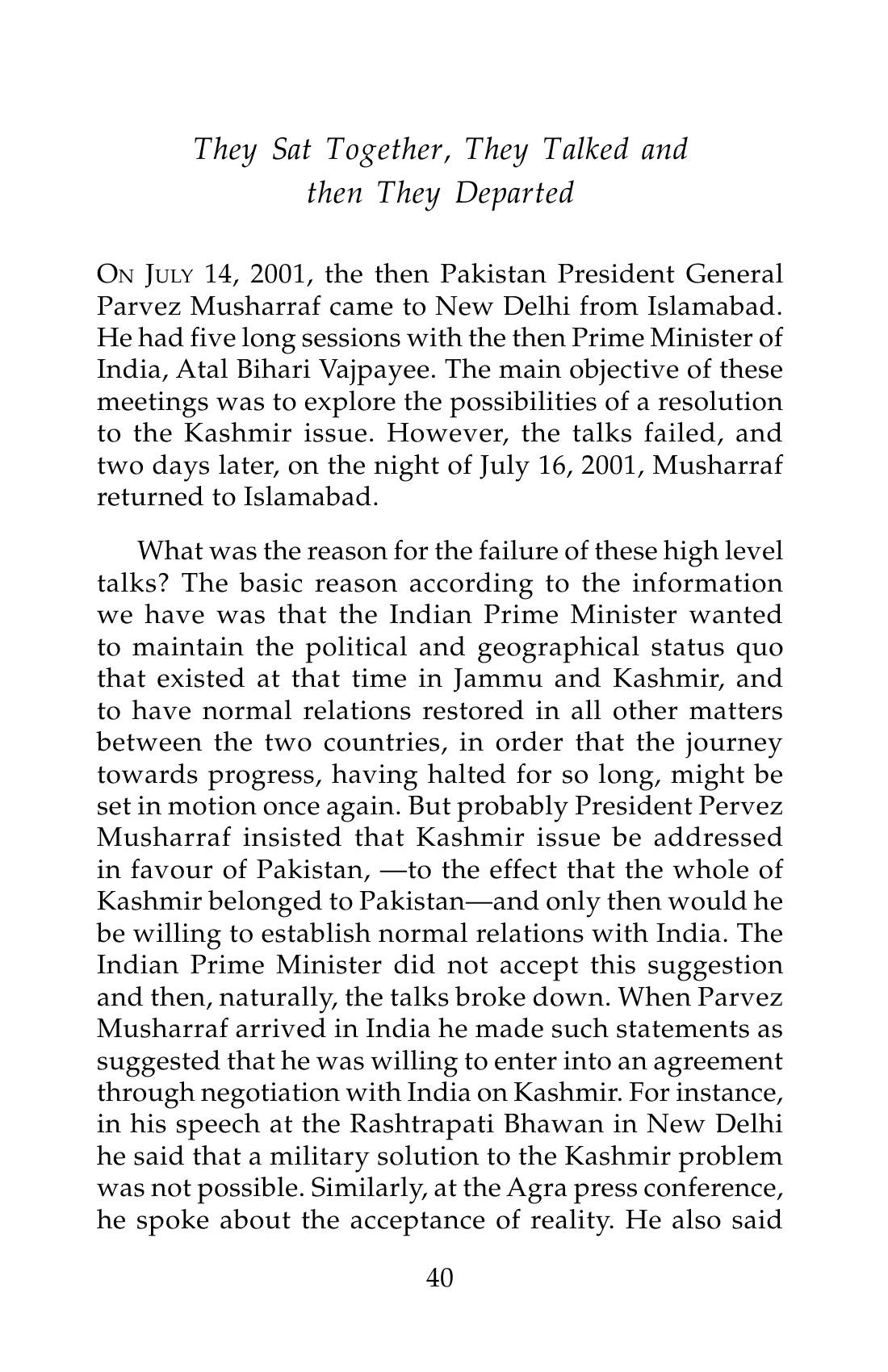 The printed page