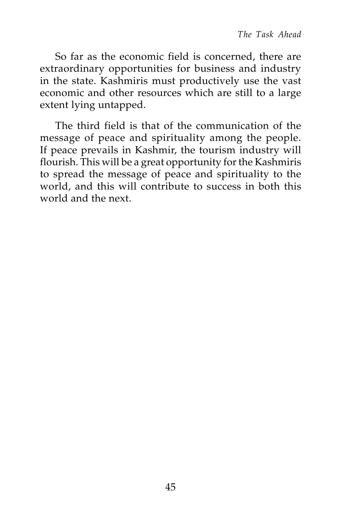 The printed page